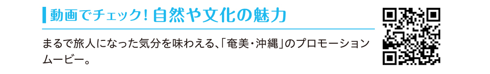 動画でチェック！自然や文化の魅力