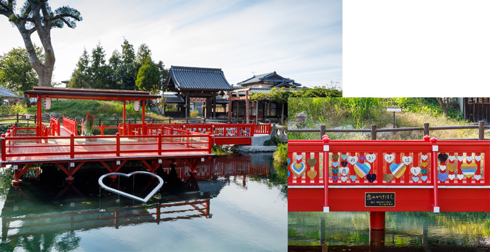福岡県でおすすめの神社「恋木神社」の恋のかけ橋