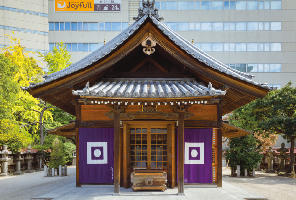 福岡県でおすすめの神社「警固神社」の本殿