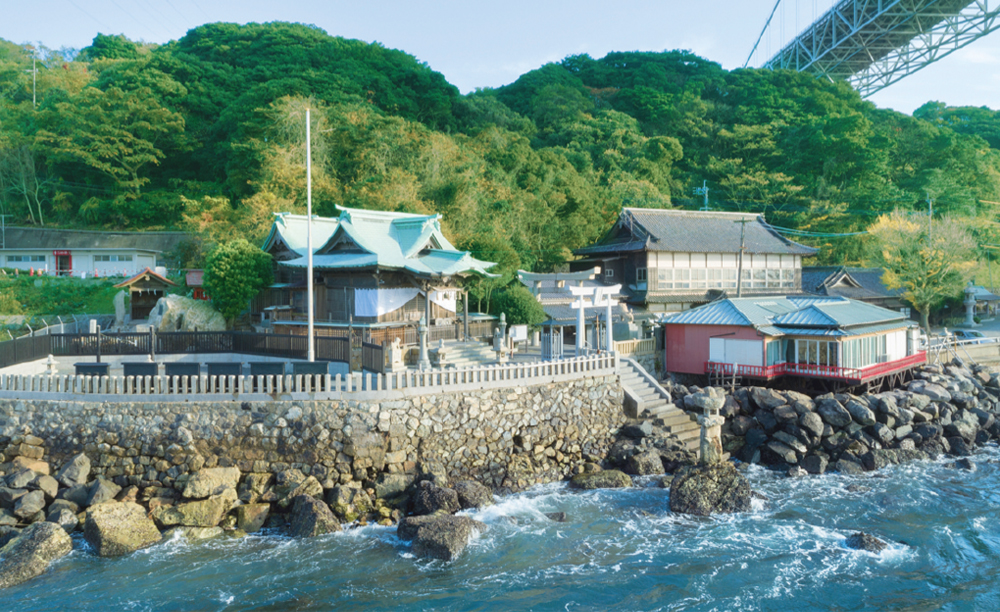 福岡県でおすすめの神社「和布刈神社」の本殿