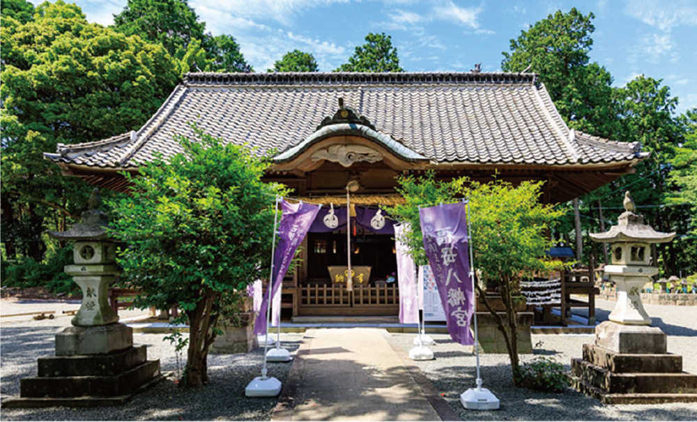 佐賀県でおすすめの神社「福母八幡宮」の本殿