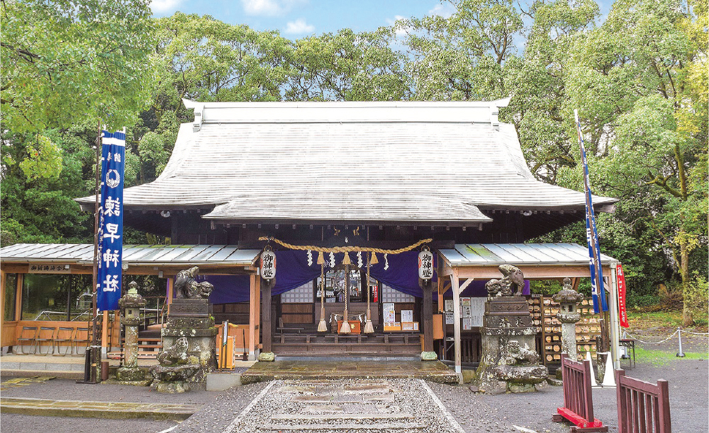 長崎県でおすすめの神社「諫早神社」の本殿