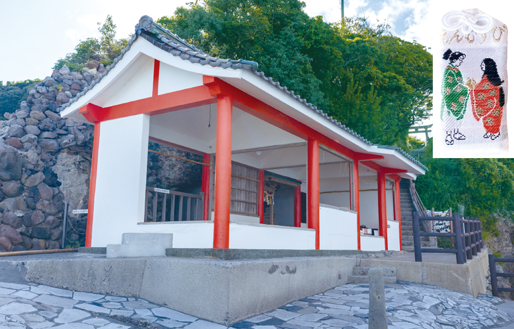 大分県でおすすめの神社「粟嶋社」の本殿