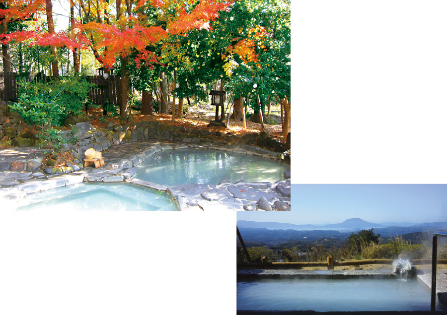 景色と温泉が自慢の人気宿6選「旅行人山荘」：温泉