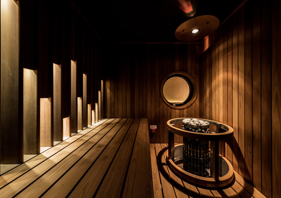 九州のおすすめサウナ「Ryokan & Sauna Yorozuya Hita」三隈川サウナ