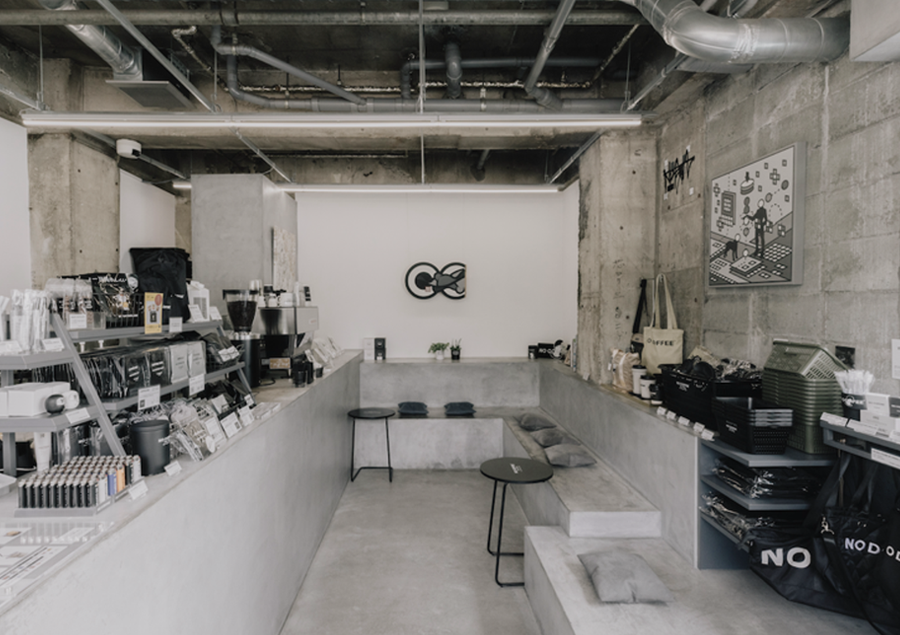 福岡のおすすめカフェ「NO COFFEE」：店内