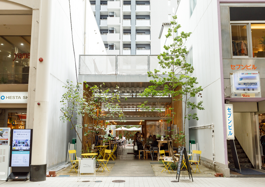 【最新】熊本で街歩き♪おすすめカフェ「OMOKEN PARK」外観