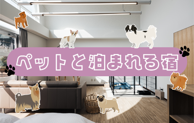 愛犬・愛猫と出かけよう！ペットと泊まれる九州の宿5選