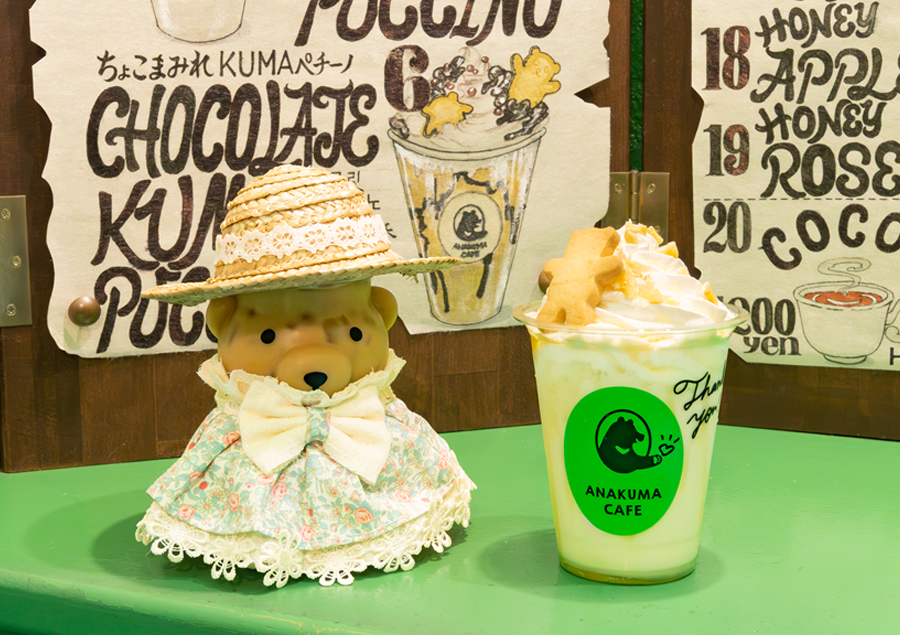 大人も子供も楽しめる!福岡の人気体験カフェ5選「ANAKUMA CAFE 福岡 大名店」