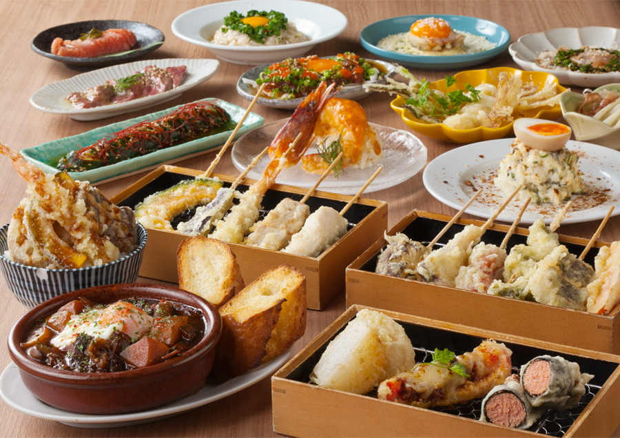 コスパ最強！福岡のおしゃれ立ち飲み5選♪「博多天ぷら スタンド◎まるに 今泉店」