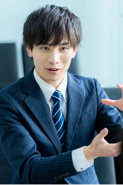 営業部社員写真